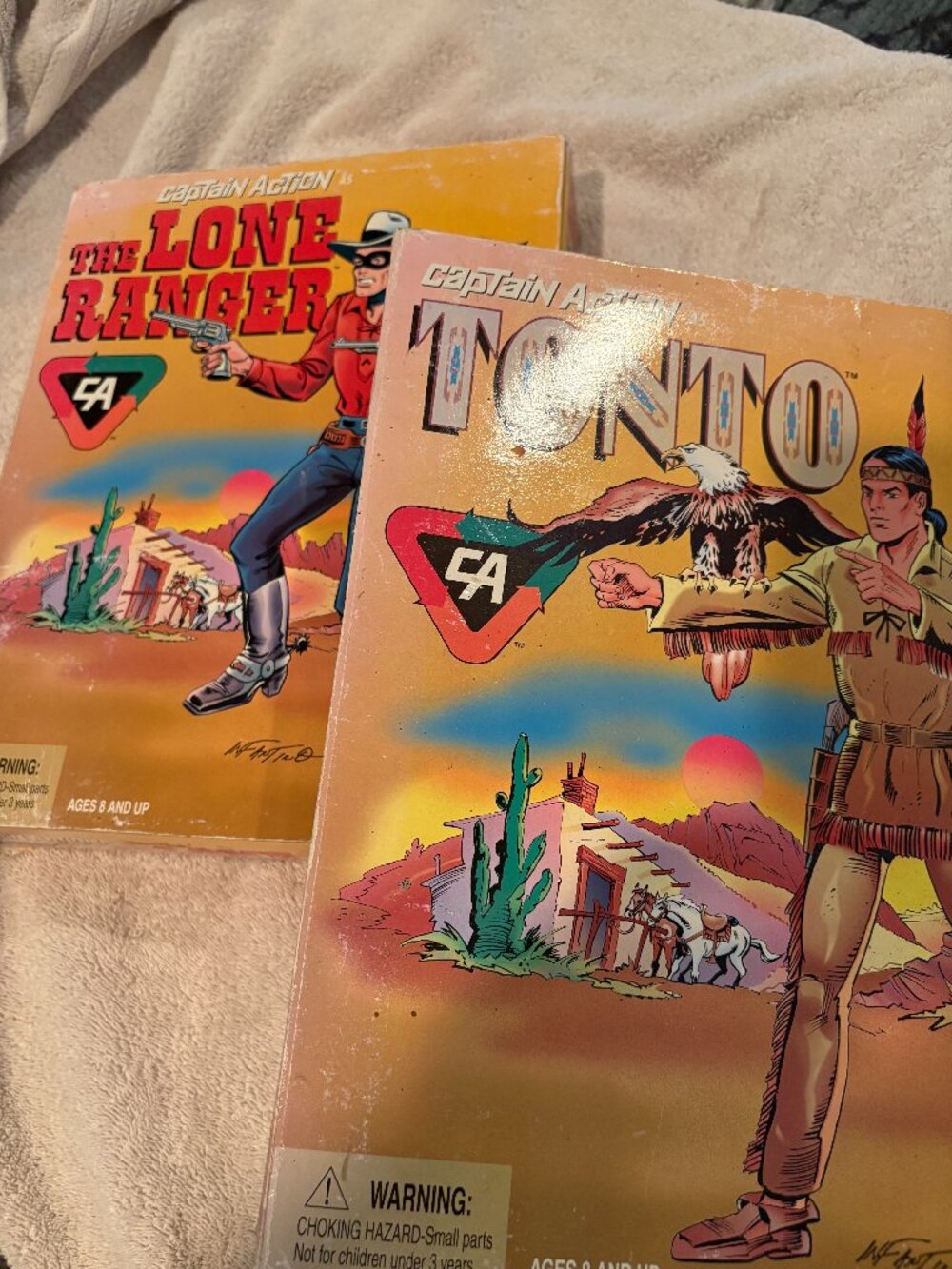 Lone Ranger & Tonto Action Figures in Box